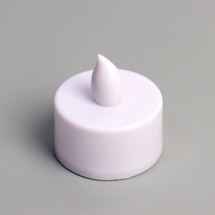 Светодиодные свечи, ночники LED RISALUX &laquo;Помнить&raquo; набор 2 шт., белые, RGB, 3.5&times;3.5&times;4 см