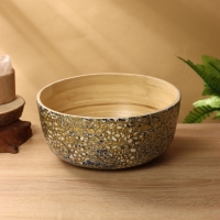 Салатник 25х25х11см, бамбук