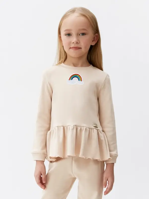 Термоаппликация &laquo;Радуга&raquo;, 5.7&times;3.4 см, разноцветная