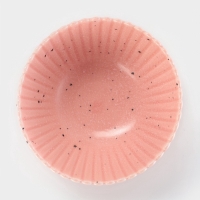 Салатник Доляна &laquo;Коралл&raquo;, d=16.1 cм, керамика, розовый