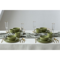 Кружка керамическая Dolce Ceramo &laquo;Олива&raquo;, 450 мл, зелёная