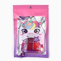 Набор детской косметики с кольцом &laquo;Сладкий виноград&raquo;, тени 4 цв по 1,5 гр, блеск 10 гр, тон прозрачный