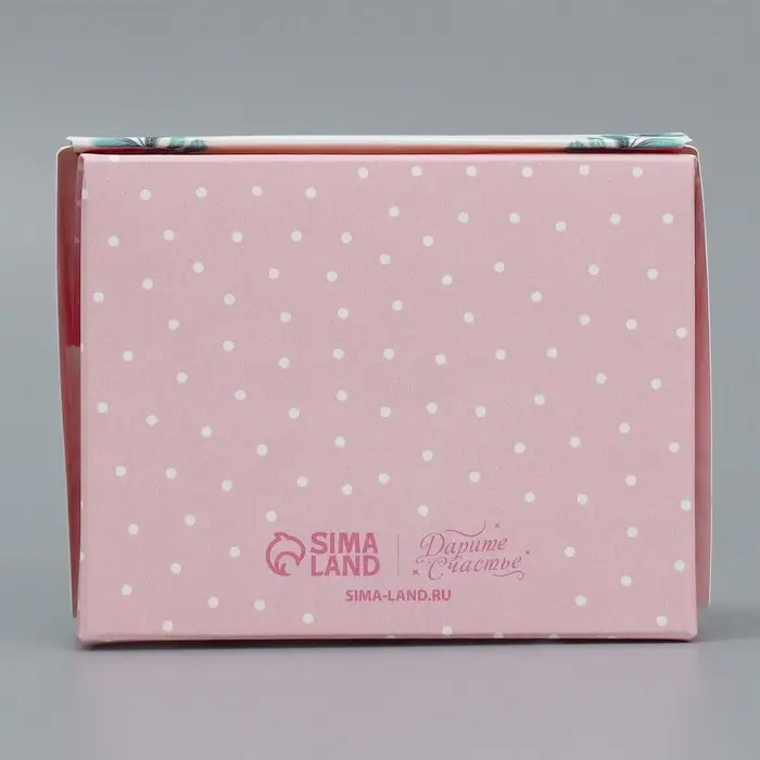 Кондитерская упаковка, коробка с ламинацией &laquo;8 марта&raquo;, 10 х 8 х 3.5 см