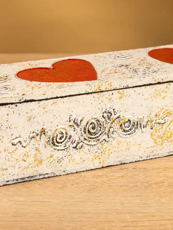 Шкатулка "Любовь" 32х7х7 см, МДФ