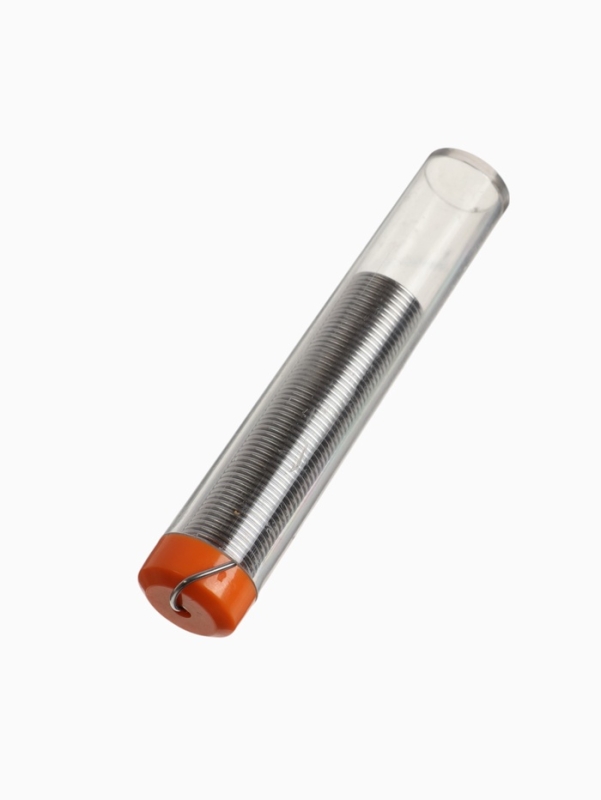 Паяльный набор ТУНДРА, паяльник 30 Вт, подставка, жало, паста, припой, 5 предметов