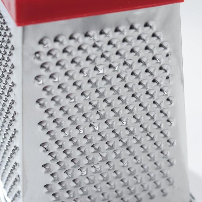 Тёрка четырёхгранная Доляна &laquo;Классика&raquo;, 15 см, цвет МИКС