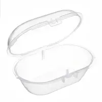 Набор классических пустышек, 2 шт., латекс, персиковый/айвори, в контейнере, от 3 мес., M&B