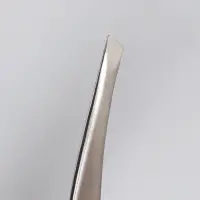 Пинцет для бровей, скошенный, узкий, 9 см