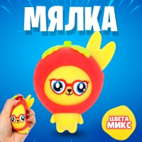Мялка &laquo;Зайка&raquo; с пастой, цвета МИКС