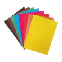 Картон цветной А5, 8 листов, 8 цветов, Calligrata, немелованный, 220 г/м2, в папке, МИКС