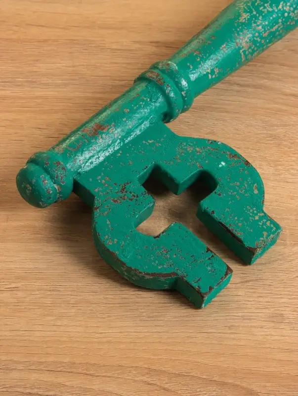 Сувенир &laquo;Ключ от счастья&raquo;, 21&times;4.5&times;50 +/- 3 см, дерево, зелёный