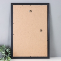 Фоторамка пластик "МИРАМ" 40х60 см чёрный (пластиковый экран)