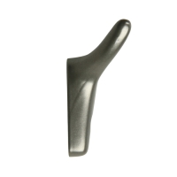 Крючок мебельный CAPPIO YAK, двухрожковый, графит