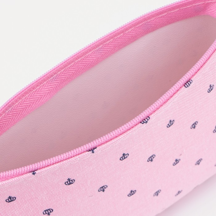 Косметичка на молнии, цвет розовый Косметичка на молнии, цвет розовый