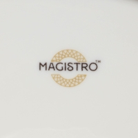 Тортовница фарфоровая Magistro Kingdom, 30,5&times;9,5 см