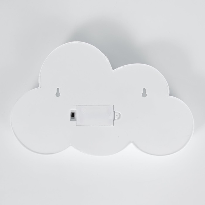 Ночник "Облачко" 11хLED батарейки 2хАА МИКС 29х3х18 см RISALUX