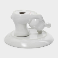 Подставка для торта Доляна &laquo;Мишка Отто&raquo;, 20,5&times;11,5 см, цвет белый