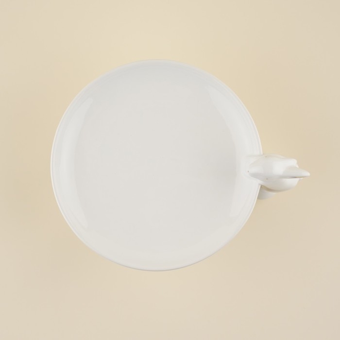 Блюдо сервировочное керамическое SL Home &laquo;Лесные кролики&raquo;, 30,5&times;25&times;15,5 см, цвет белый