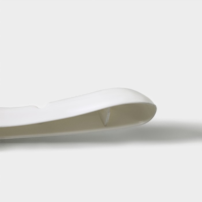 Плечики - вешалка для одежды, широкие плечи, 31&times;4&times;17 см, цвет белый