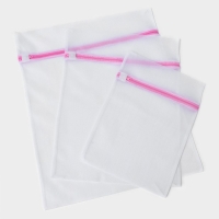 Мешки для стирки, 4 шт: L= 60&times;50, M=50&times;40, S=40&times;30, Цилиндр=15&times;16, цвет белый