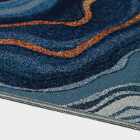 Коврики для ванной и туалета Доляна &laquo;Каменная лагуна&raquo;, 2 шт: 50&times;80 см, 50&times;40 см