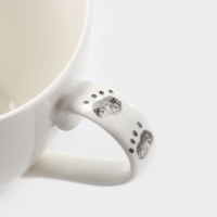 Чайная пара фарфоровая &laquo;Винни Пух&raquo;, кружка 440 мл