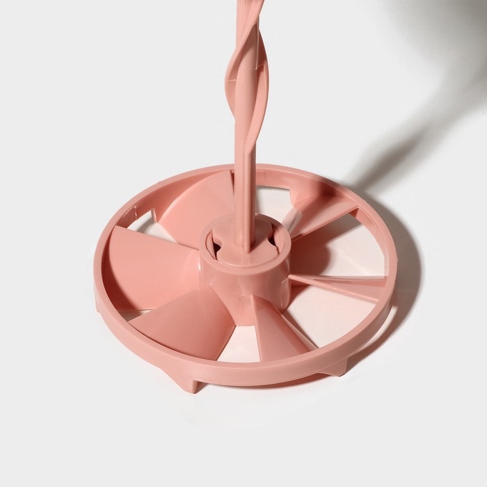 Кувшин для воды стеклянный для смешивания с венчиком Renga &laquo;Спиро&raquo;, 1,6 л, 11,2&times;23,5 см, цвет розовый