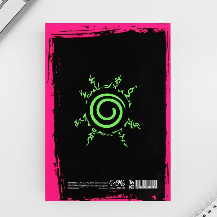 Ежедневник А5, 160 л. Мягкая обложка &laquo;Аниме парень&raquo;