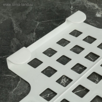 Корзина для хранения подвесная с контейнерами, 29&times;9,5&times;38 см, цвет белый