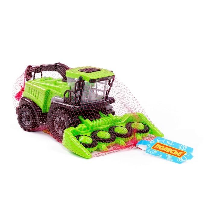 Комбайн &laquo;Полесье №2&raquo; инерционный, цвет зелёный