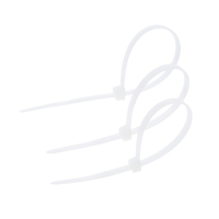 Хомут нейлоновый пластик ТУНДРА krep, для стяжки, 3.6х150 мм, белый, в уп. 100 шт.