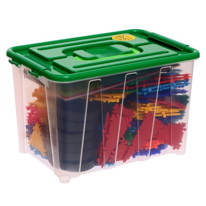 Конструктор ТИКО &laquo;Геометрия&raquo;, 155 деталей, 6 колёс