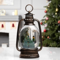 Фигура светодиодная &laquo;Ночные огни&raquo;, 27.9х15.7х7.6 см, музыка, батарейки ААх3 (не в комплекте), USB, свечение тёплое белое