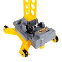 Башенный кран &laquo;Агат&raquo;, на колёсиках, малый