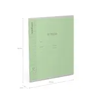 Тетрадь 12 листов в частую косую линейку, ErichKrause &laquo;Классика&raquo;, обложка мелованный картон, зелёная