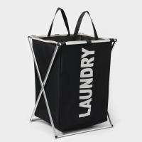 Корзина для белья Доляна LAUNDRY, складная, 42&times;40&times;58 см