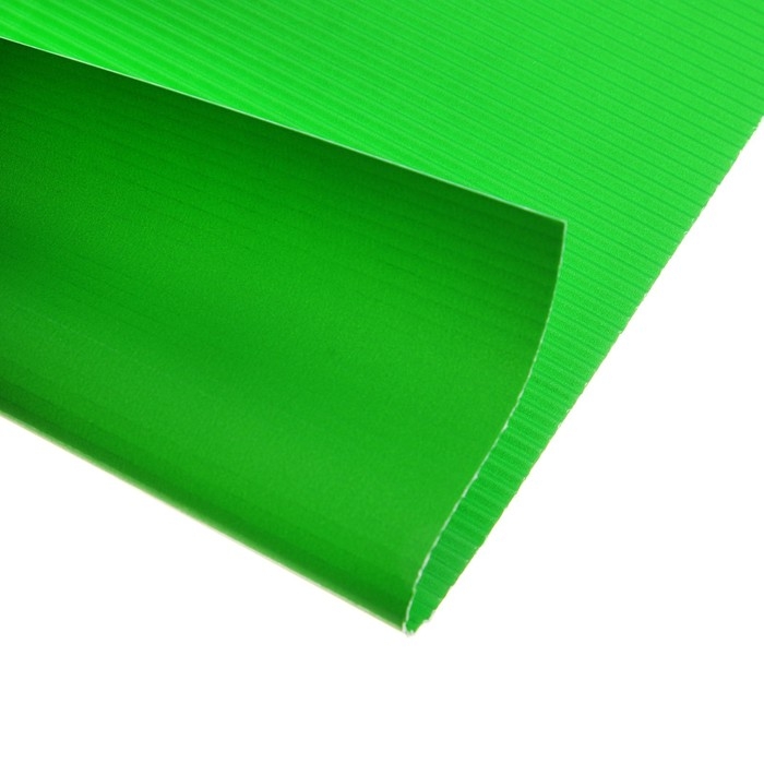 Картон цветной гофрированный А4, 10 листов, 10 цветов