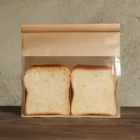 Пакет крафт бумажный, с окном, прямоугольное дно, 22&times;11&times;28 см