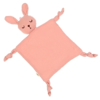 Комфортер - игрушка &laquo;Зайка&raquo;, погремушка, цвет розовый, Mum&Baby