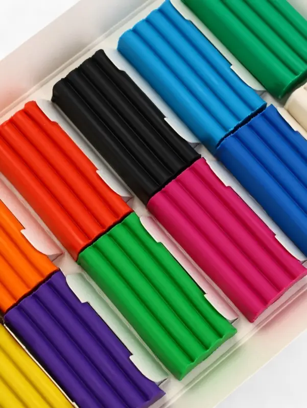 Пластилин 12 цветов, 180 г Буки Бяки