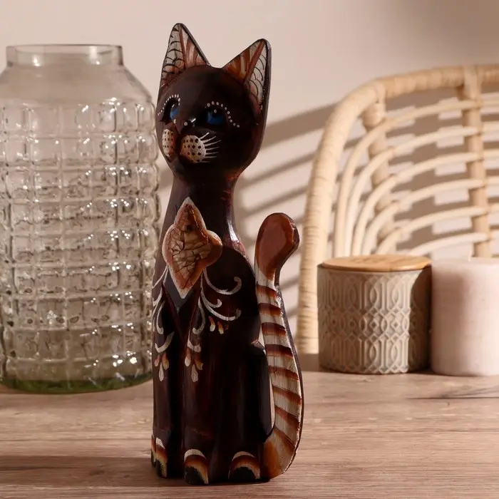 Интерьерный сувенир "Кошка" 30 см