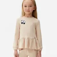 Термоаппликация &laquo;Глазки с ресницами&raquo;, 6&times;5 см, белая