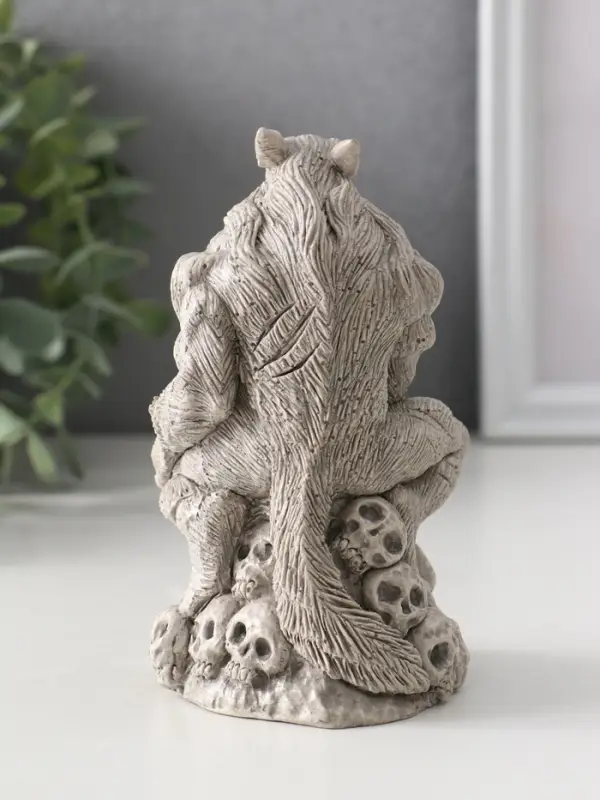 Фигура &laquo;Оборотень&raquo;, 12&times;7.5&times;7.5 см, серая