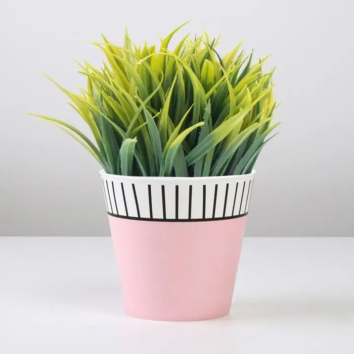 Кашпо для цветов &laquo;Розовый&raquo;, 0,8 л