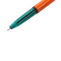 Ручка шариковая ErichKrause Slender Stick Orange, Super Glide, 0.7 мм, зелёная