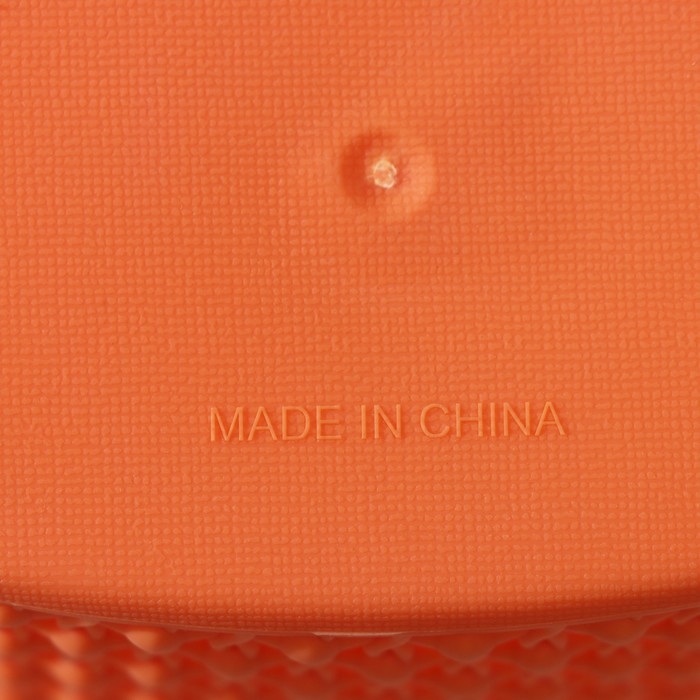 Корзина для мелочей с ручками, пластик, 16,5&times;11&times;12 см, цвет МИКС