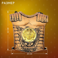 Набор рыцаря &laquo;Храбрый воин&raquo;, 3 предмета