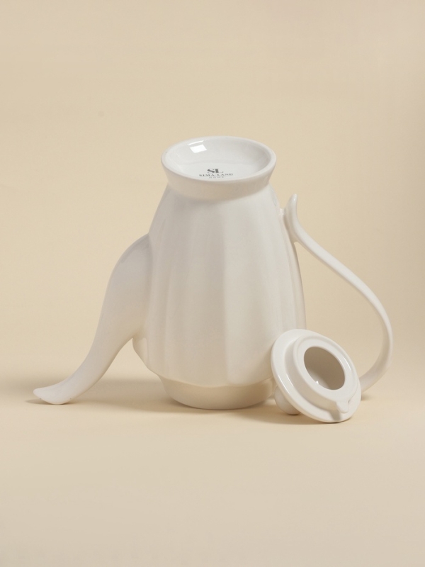 Заварочный чайник SL Home &laquo;Аманде&raquo;, 27,5&times;14&times;24 см, фарфор, белый