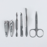 Набор маникюрный &laquo;Цветочный сад&raquo;, 6 предметов, разноцветный