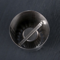 Насадка кондитерская &laquo;Безе&raquo;, d=4,2 см, выход 2,7 см, нержавеющая сталь